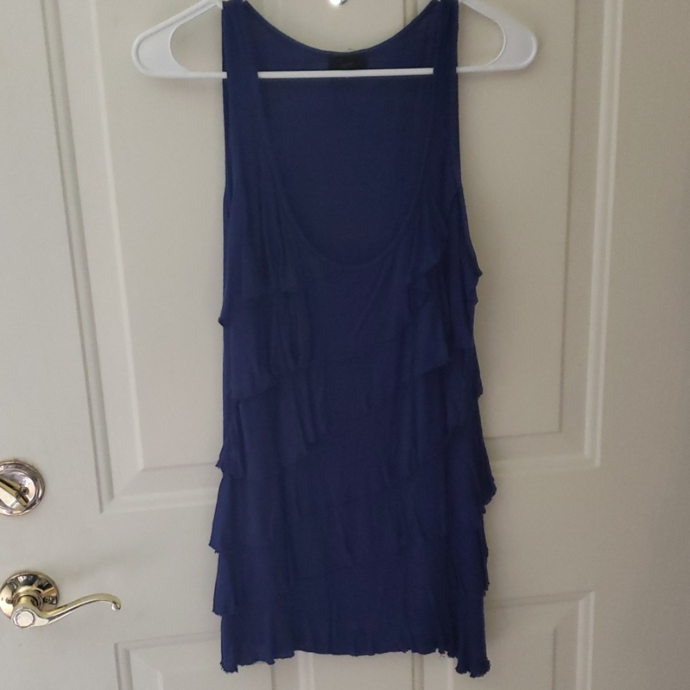 Ruffle tank top